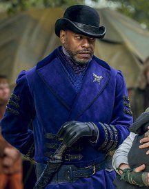 Sherman Augustus Blue Coatin into The Bedlands