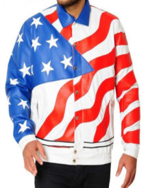 American Flag Vanilla Jacket American Flag Vanilla Jacket