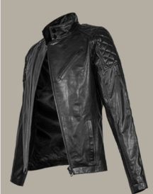 Big Boss Metal Gear Solid 5 Black Leather Jacket