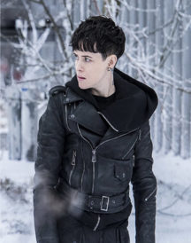 Claire Foy The Girl in the Spider's Web Jacket