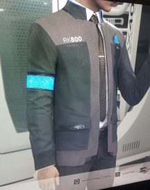 Connor RK800 Detroit Become Human Black Jacket