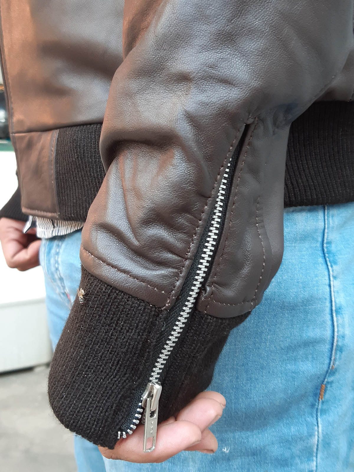 Death Dealer Skull Battlefield 5 Brown Jacket