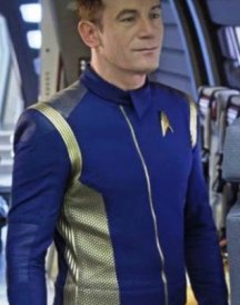 Star Trek Discovery Blue Leather Jacket1