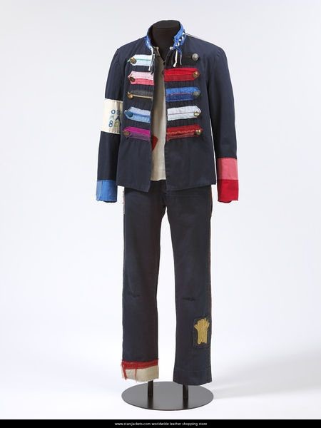 Chris Martin Viva La Vida Military Style Cotton Jacket