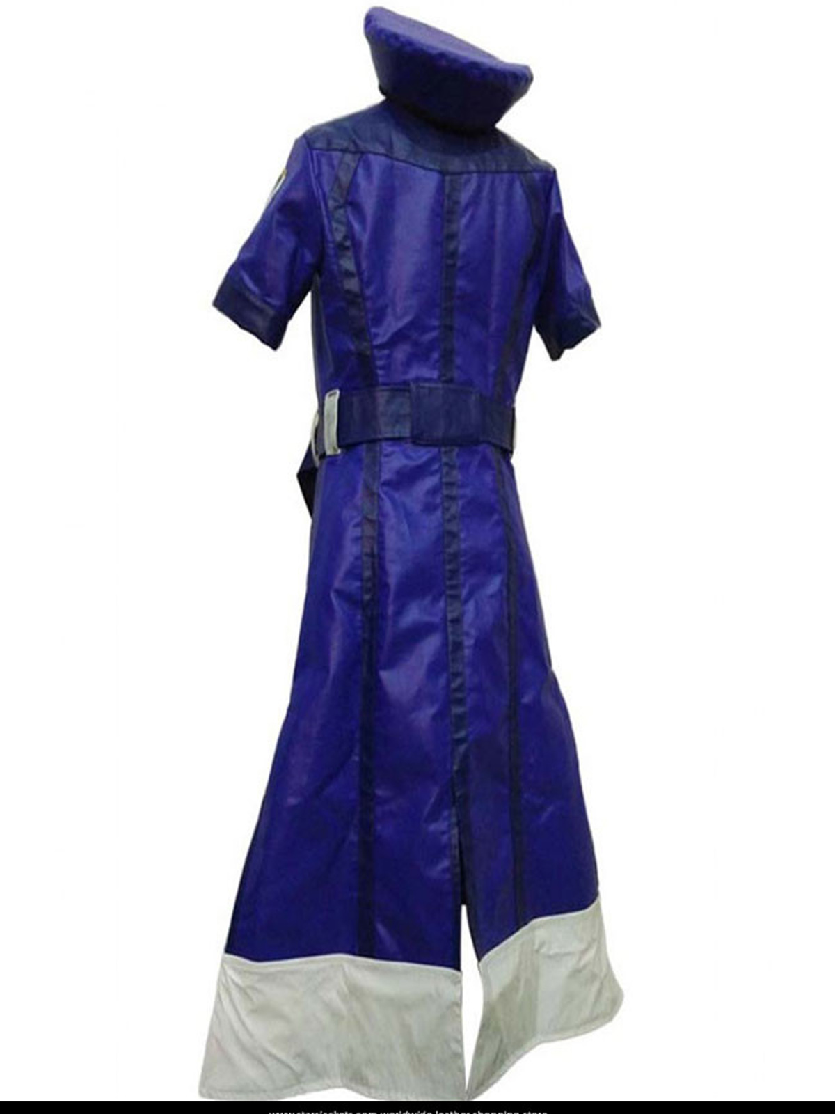 Ana Overwatch Captain Amari Blue Trench Coat