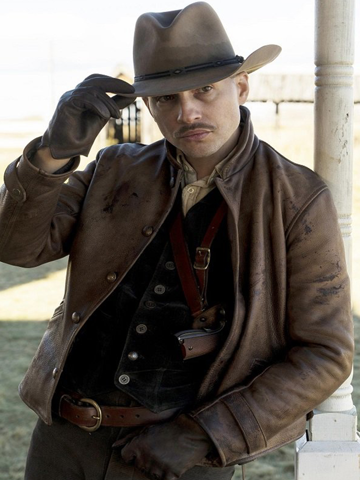 Logan Marshall Damnation Leather Jacket