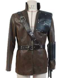 Malcolm Merlyn Arrow Dark Archer Leather Coat