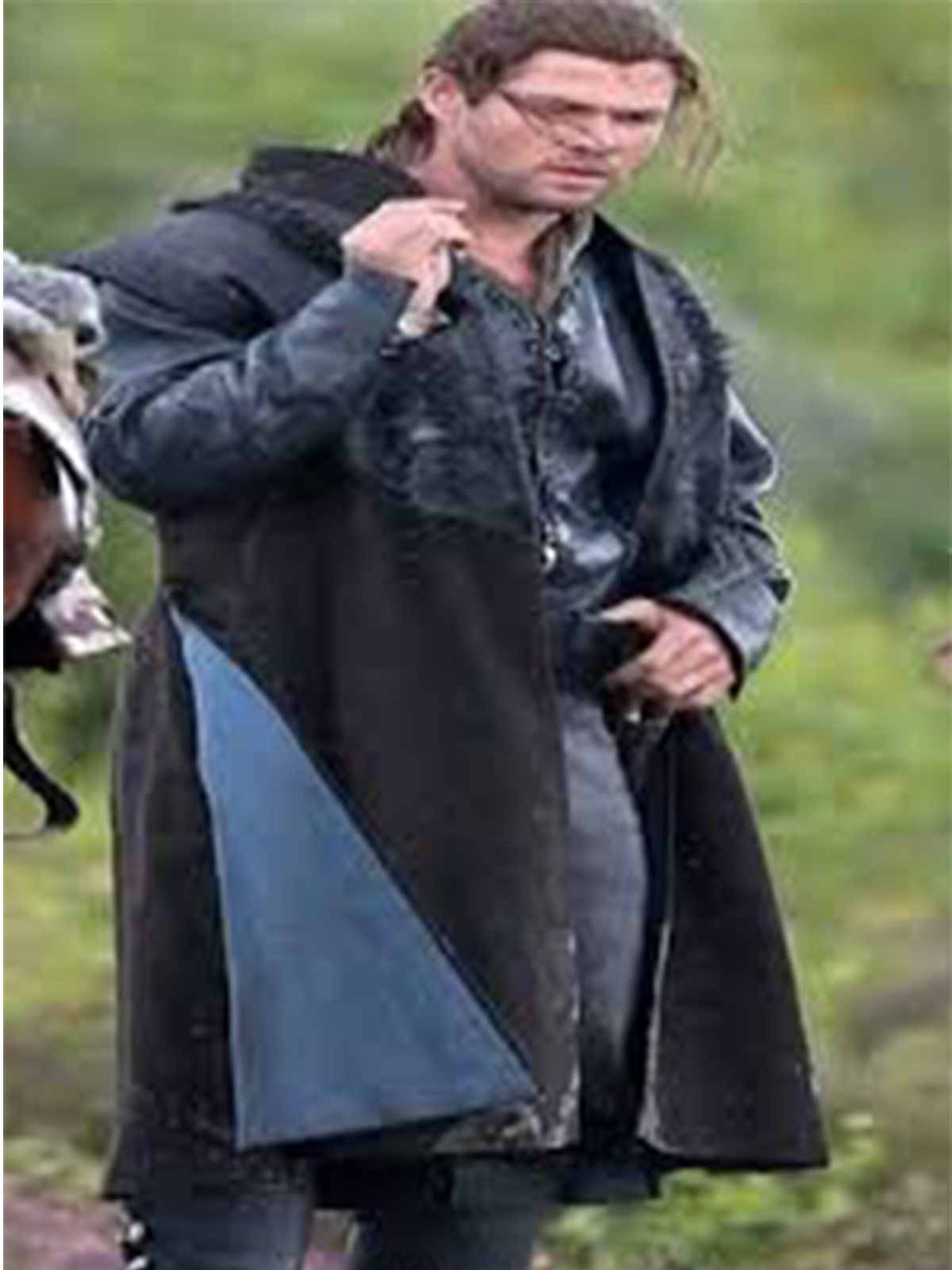The Huntsman Chris Hemsworth Leather Coat