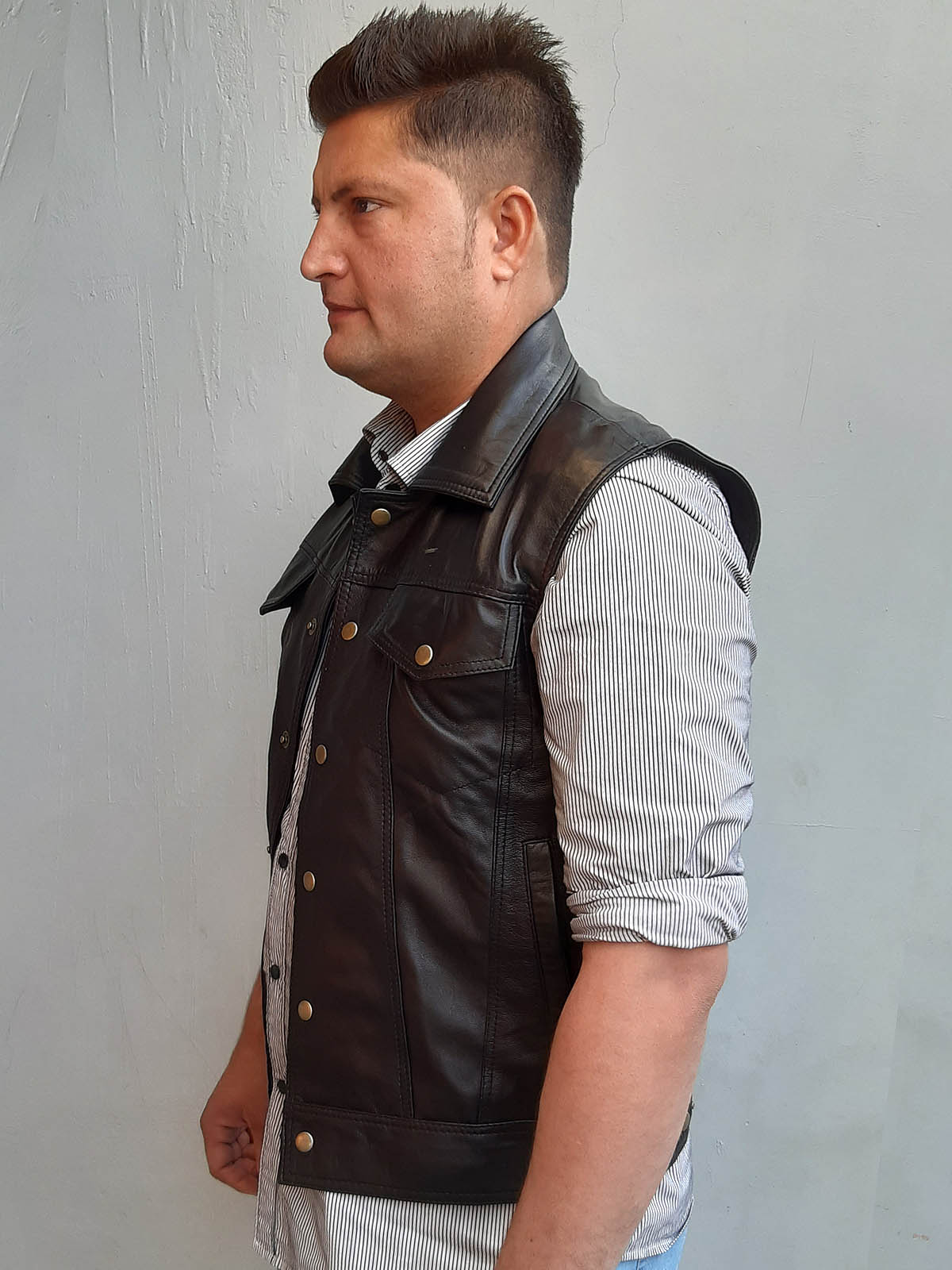 The Rogues The Warriors Leather Vest