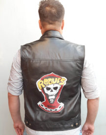 The Warriors The Rogues Leather Vest