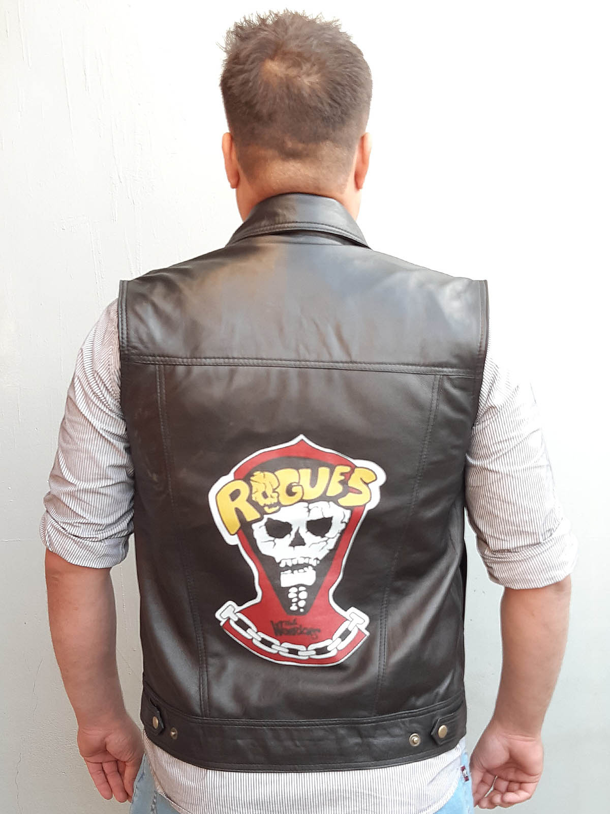 Warriors Leather Vests Costume