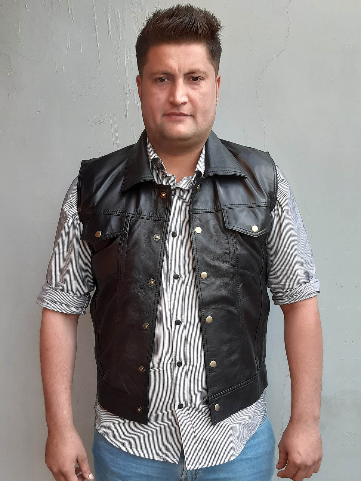 The Rogues The Warriors Leather Vest