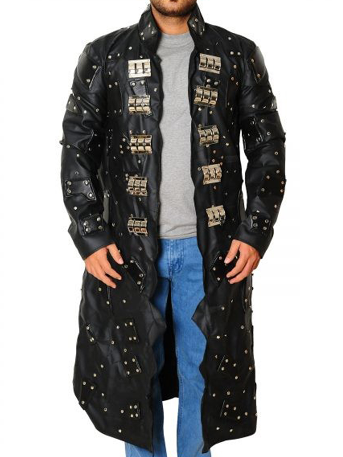 WWE Edge Leather Long Coat Stars Jackets