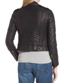 Women Biker Black Lambskin Leather Jacket Women Biker Black Lambskin Leather Jacket