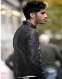 Zayn Malik Slimfit Black Leather Jacket Zayn Malik Slimfit Black Leather Jacket