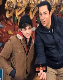 Asher Angel Shazam Leather Jacket Asher Angel Shazam Leather Jacket