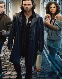 Aidan Turner Being Human Brown Coat