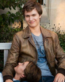 Ansel Elgort The Fault IN Our Stars Brown Jacket