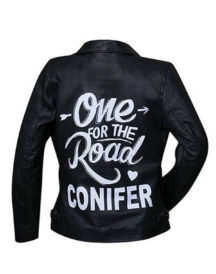 One For The Road Conifer Black Leather Jacket