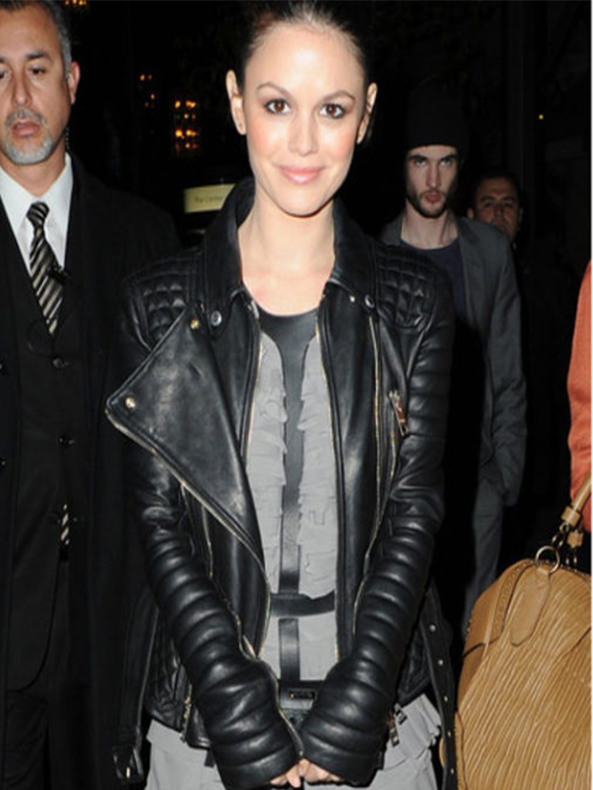 Rachel Bilson Leather Jacket