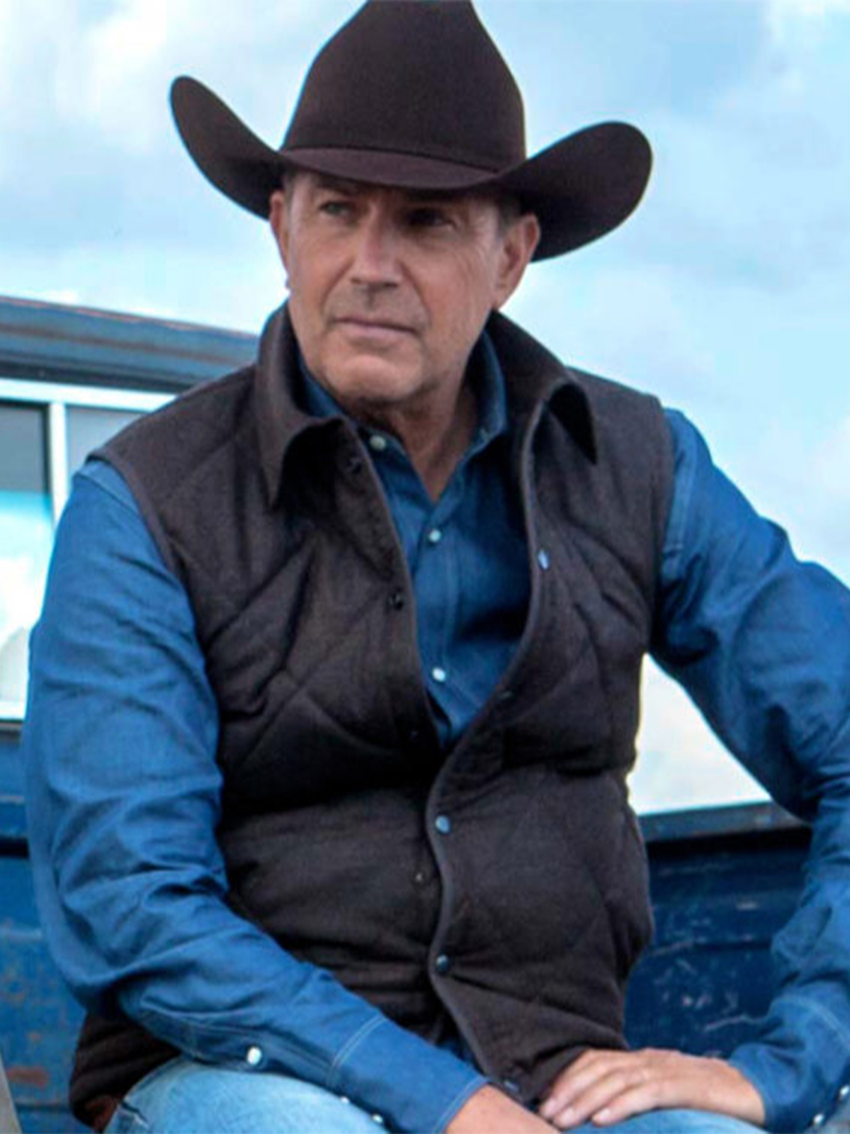 TV Show Yellowstone John Dutton Quilted Vest