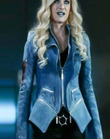 The Frost Blue Color Denim Jacket Women