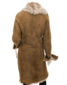 Toscana Shearling in Taupe Madison Fur Coat