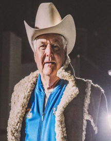 Wade Phillips Distressed Fur Jacket