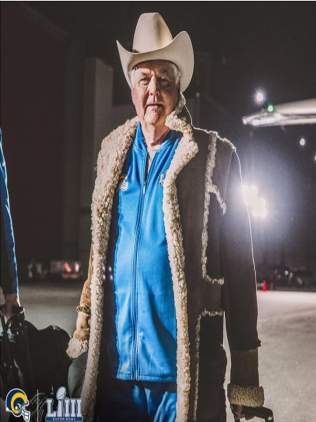 Wade Phillips Distressed Fur Jacket