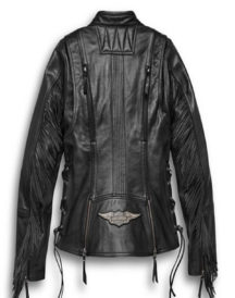 Women’s Boone Fringed Leather Jacket