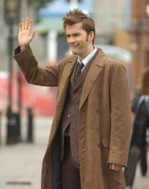 10th Doctor David Tennant Cotton Long Coat