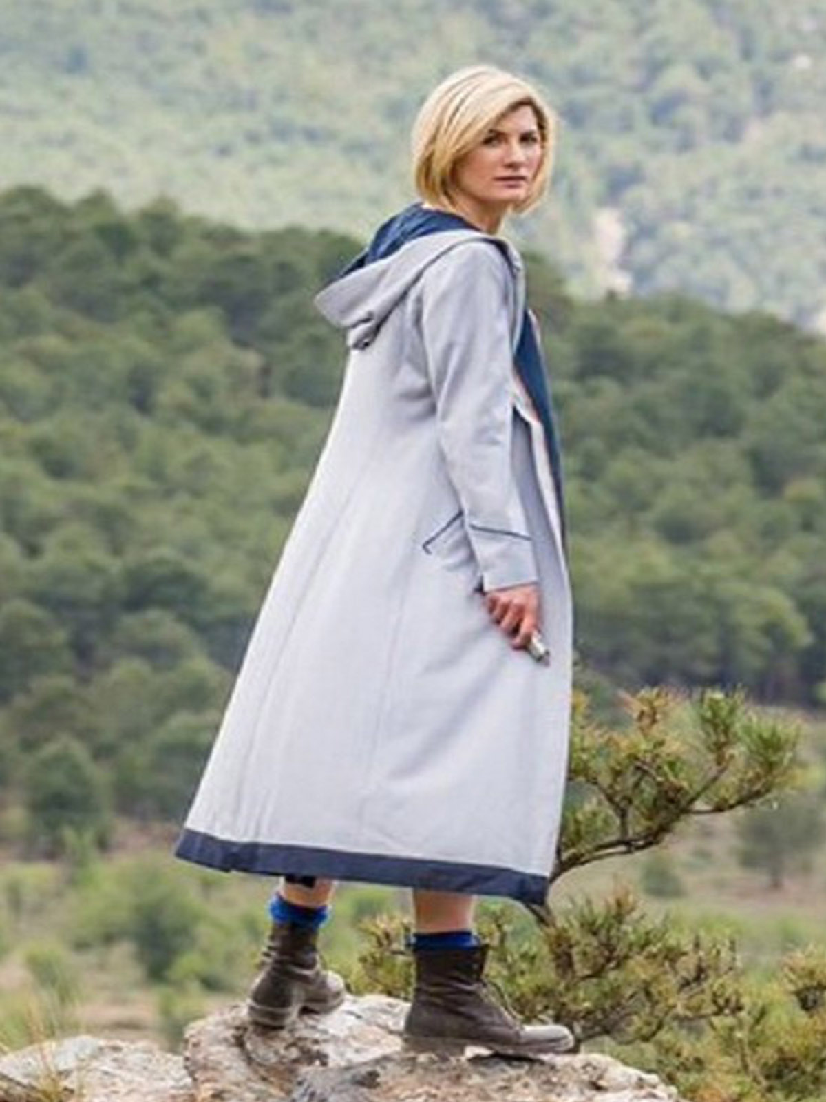 13th Doctor Jodie Whittaker Hoodie White Coat