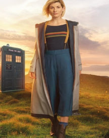 13th Doctor Jodie Whittaker Hoodie White Coat