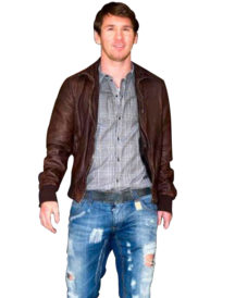 2018 FIFA World Cup Lionel Messi Brown Jacket