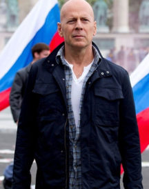 A Good Day to Die Hard John McClane Cotton Jacket