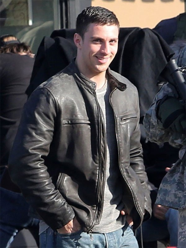 Aaron Taylor Johnson Movie Godzilla Black Jacket