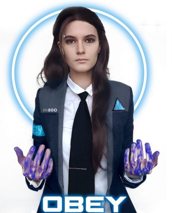 Agent Kara Detroit Become Human Cosplay Jacket