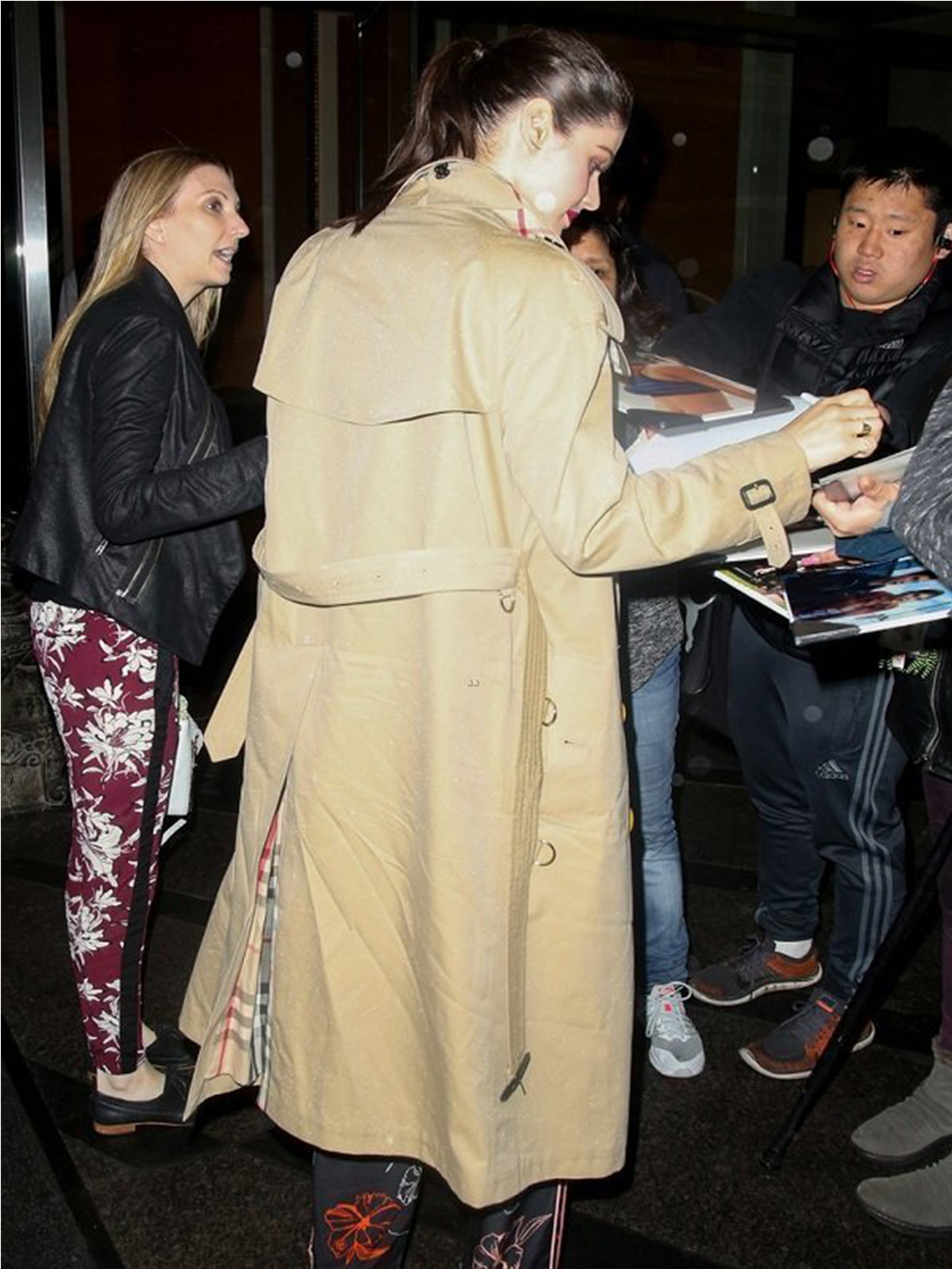 Alexandra Daddario NYC Trench Coat