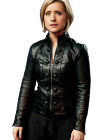 Allison Mack Smallville Leather Jacket