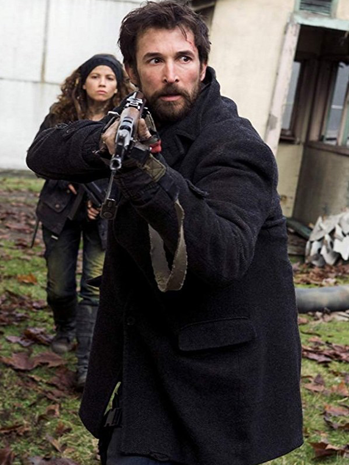 American TV Series Falling Skies Tom Mason Black Coat