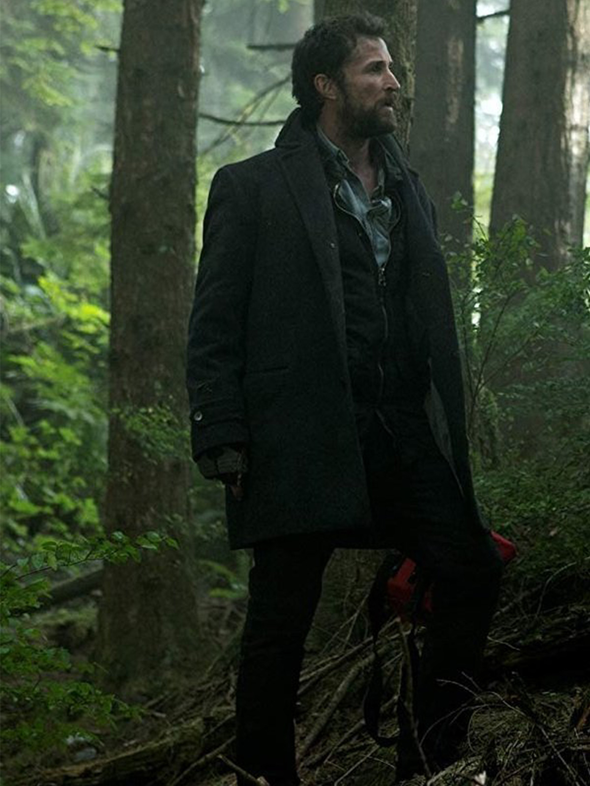 American TV Series Falling Skies Tom Mason Black Coat