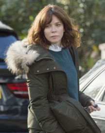 Anna Friel TV Series Marcella Coat