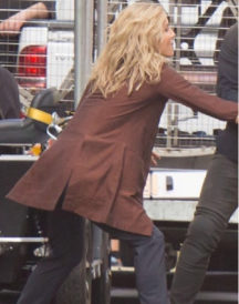 Annabelle Wallis The Mummy Jenny Coat Annabelle Wallis The Mummy Jenny Coat