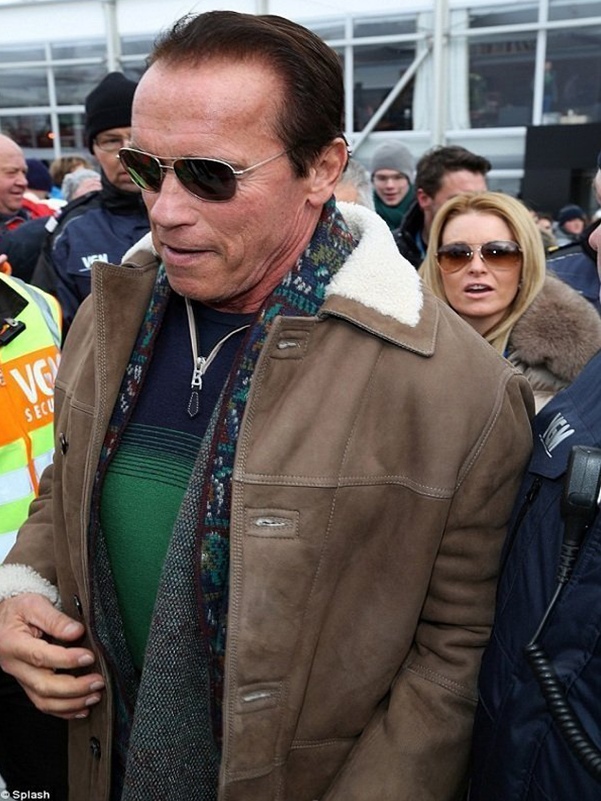 Arnold-Schwarzenegger-Suede-Fur-Leather-Coat