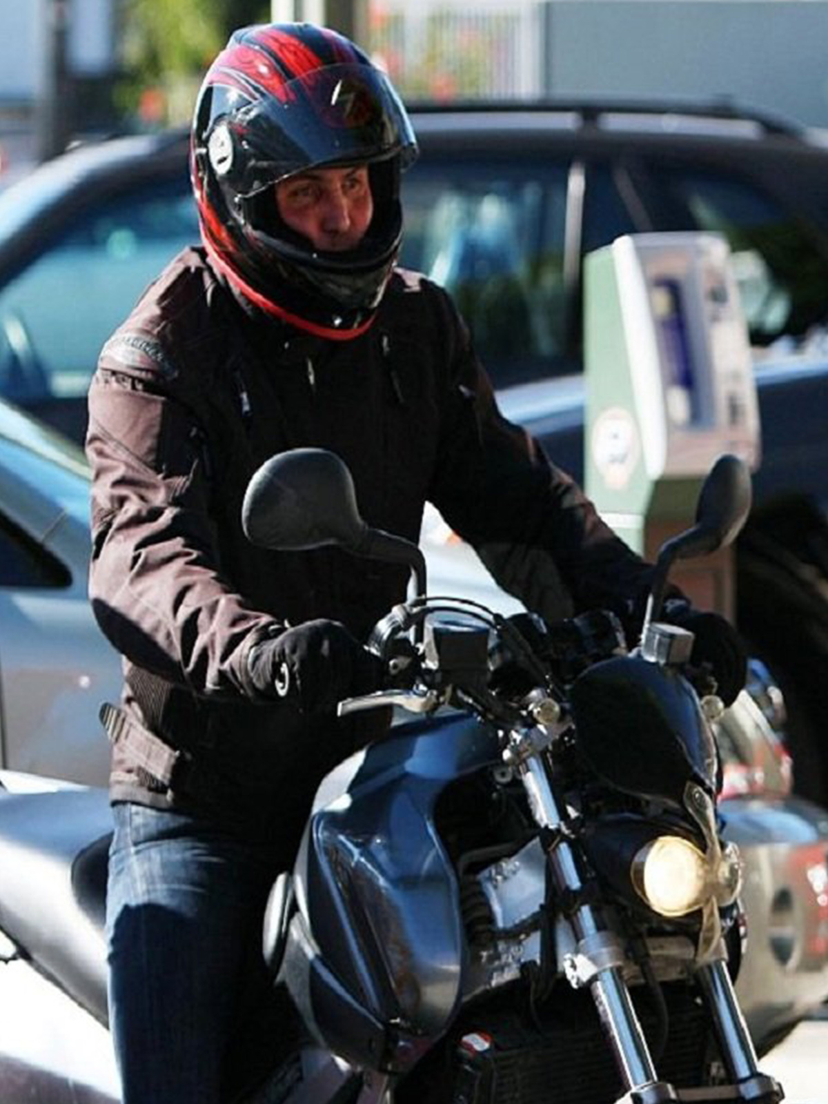 Arnold Vosloo Mummy Biker Jacket