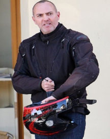 Arnold Vosloo Mummy Biker Jacket