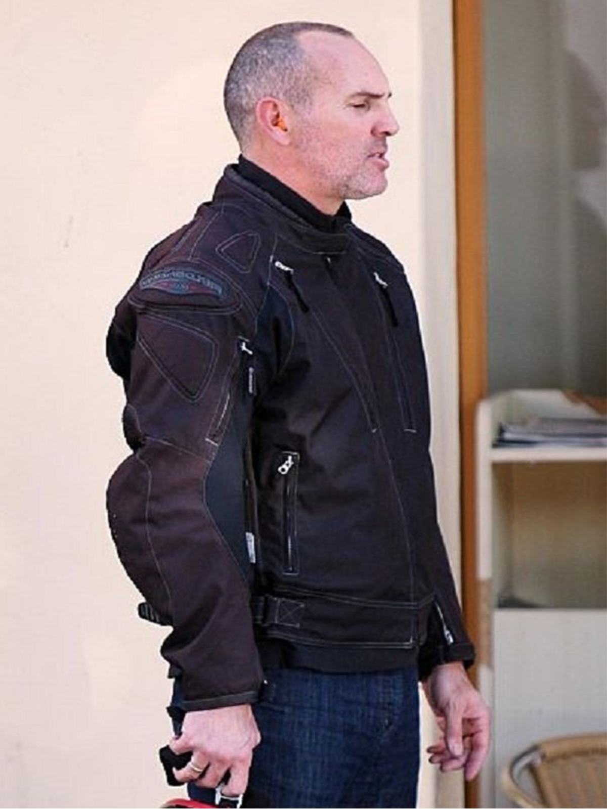 Arnold Vosloo Mummy Biker Jacket