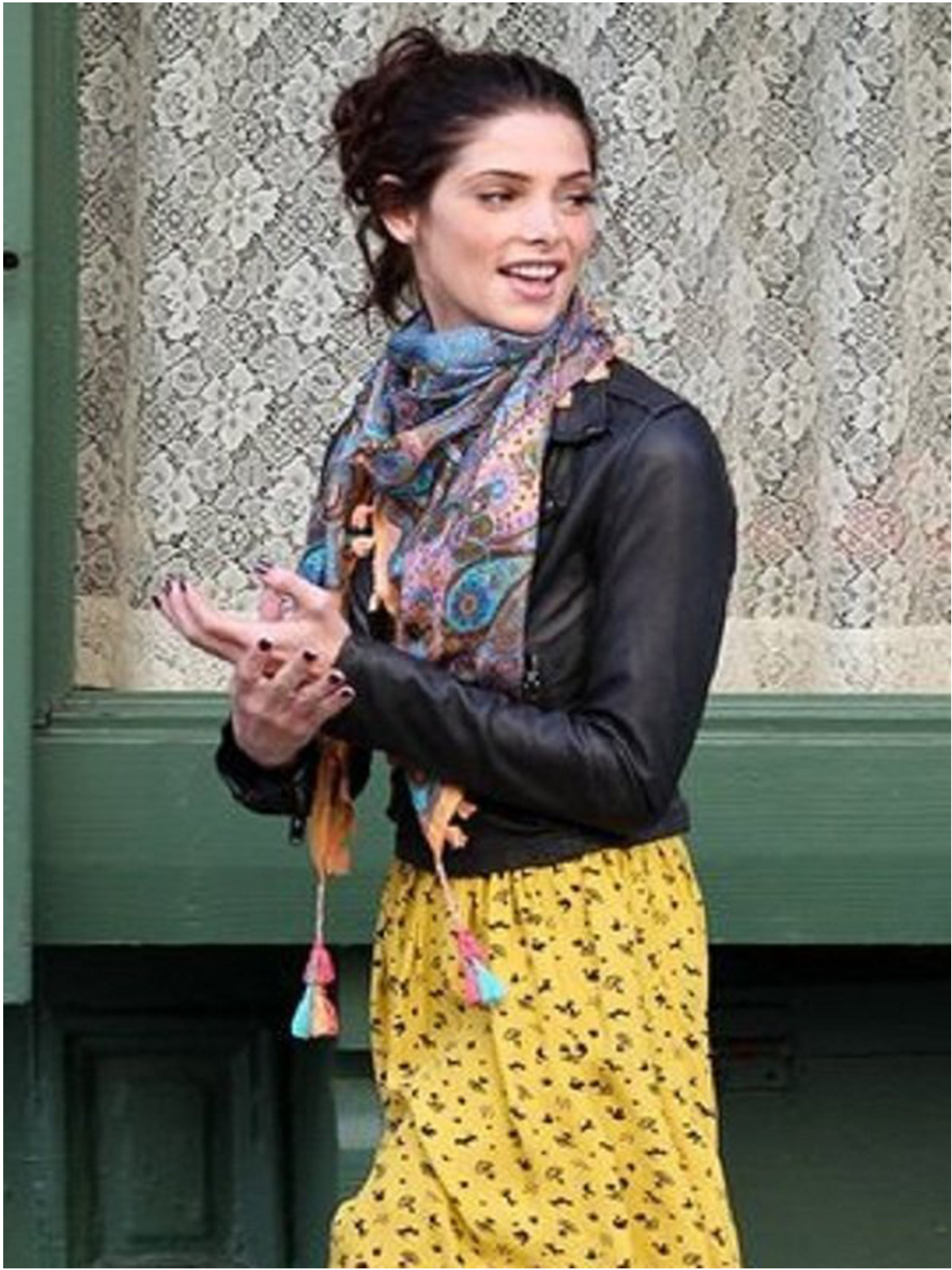 Ashley Greene Americana Garano Jacket