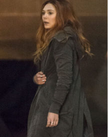 Avenger Infinity War Elizabeth Olsen Trench Coat