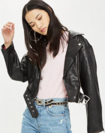 BETTYYOUNG ALICE’S Biker LEATHER JACKET